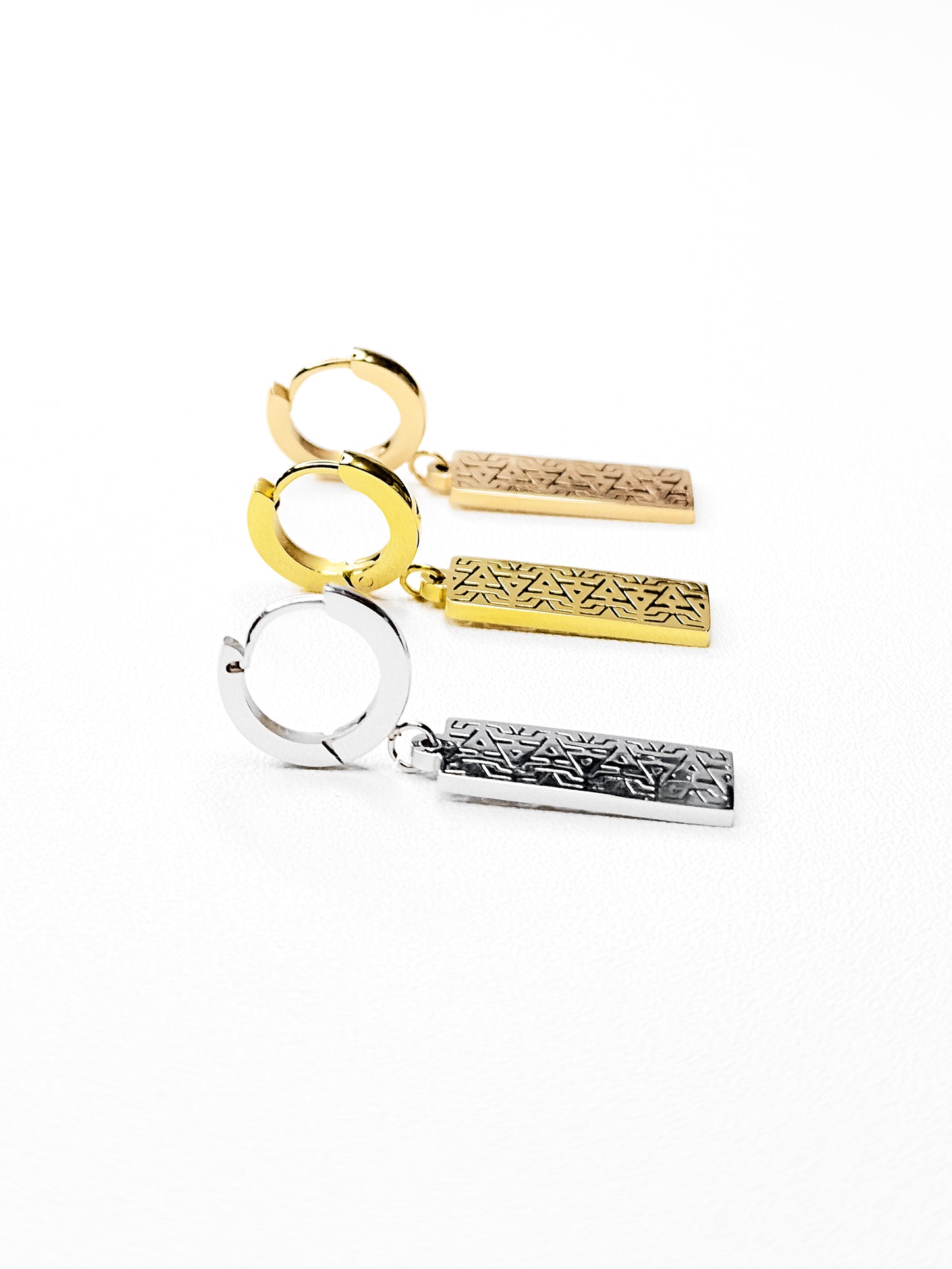 Monolith Drop Earring