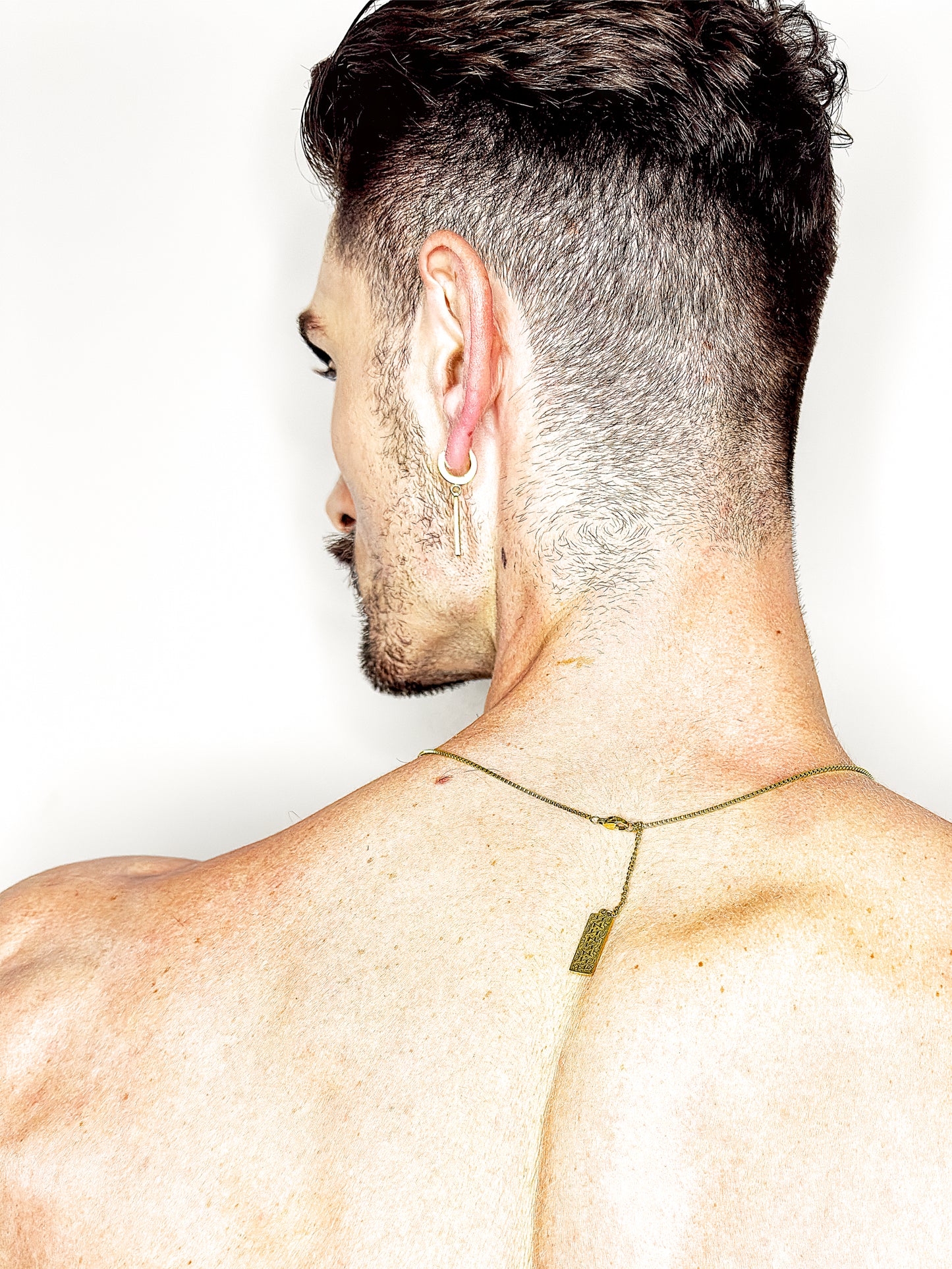 Monolith Drop Earring